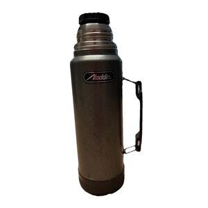 Vintage Aladdin Stanley Thermos No. SB95OH - 1 Quart‎ - Made in USA – Green